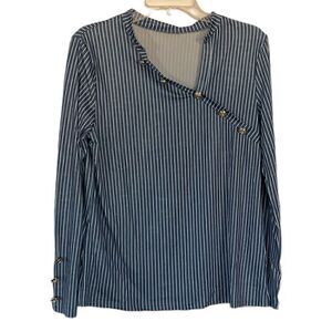 Asymmetrical Jersey Top M NWOT